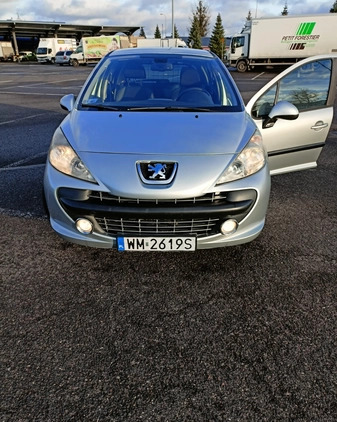 Peugeot 207 cena 13500 przebieg: 166500, rok produkcji 2010 z Olsztyn małe 172